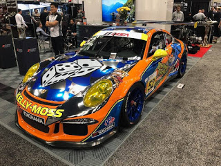 A Porsche 911 GT3 race car.