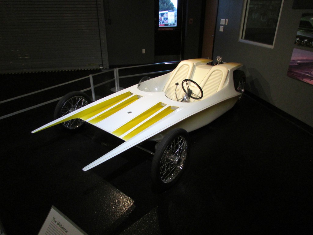 Ed Roth's newly restored WV-powered "Wishbone" show car.